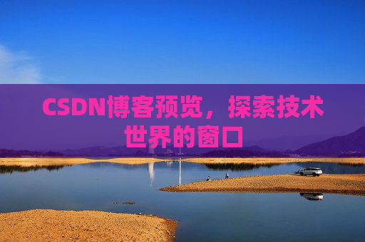 CSDN博客预览,探索技术世界的窗口